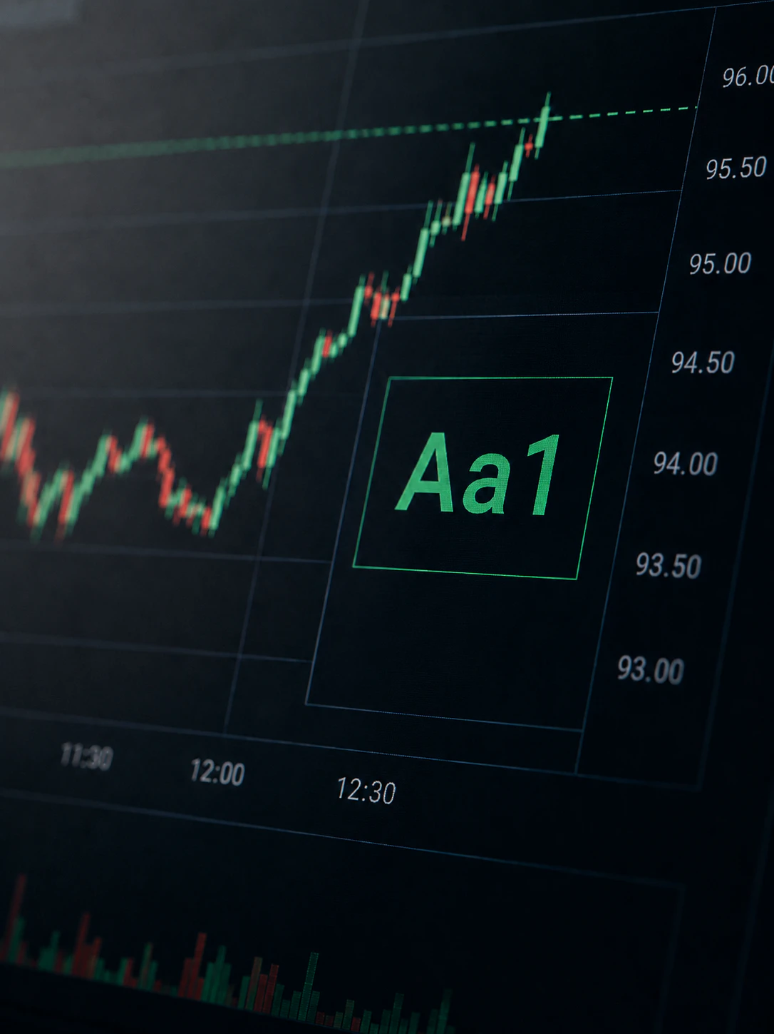 Ein Finanzrating-Diagramm mit der Bewertung Aa1